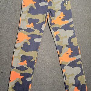 Boys sweatpants, Bass Outdoor, size 14-16. Orange, black,and gray, new with tag